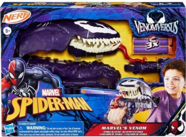 Hasbro Nerf Marvel SpiderMan: Venomversus - Marvels Venom Strike Blaster (G0730) 3