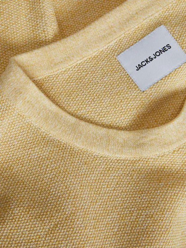 JJEGUSTAV KNIT CREW NECK NOOS Jojoba - XXL 2