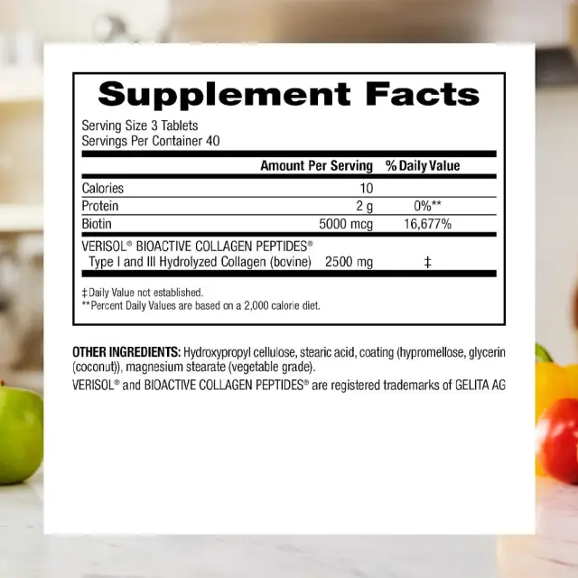 Webber Naturals Collagen30® with Biotin Bioactive Collagen Peptides™ 2