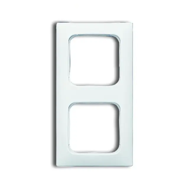 2512-214K-102 Cover Frame 2gang(s) alpine white - Reflex SI Linear