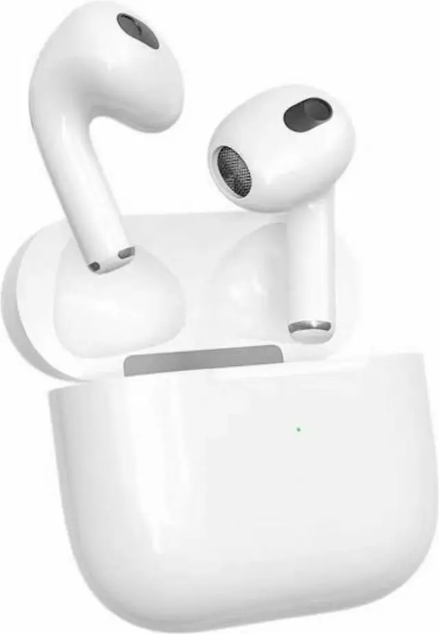 Pro 6s In-ear Bluetooth Handsfree Ακουστικά με Θήκη Φόρτισης Λευκά 2