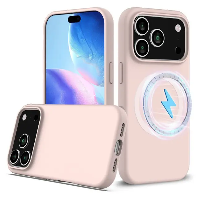 MagSafe Θήκη για iPhone 17 Pro/18 Pro-Pink OEM