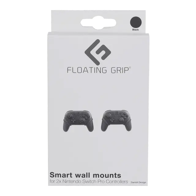 Nintendo Switch Nintendo Switch Pro Controller wall mount by FLOATING GRIP, Black