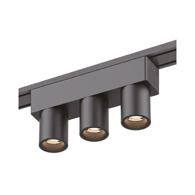 InLight Φωτιστικό LED 6W 3000K για Ultra-Thin μαγνητική ράγα σε μαύρη απόχρωση D:12,5cmX5,5cm (T03601-BL) 2