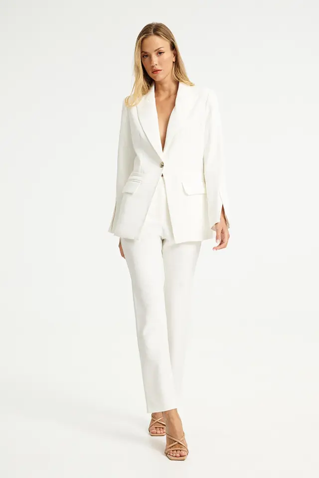 Ψηλόμεσο Tailored Παντελόνι SELVA TROUSERS - XS