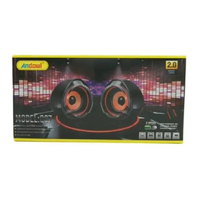 Andowl Q87 Ηχεία Υπολογιστή 2.0 3