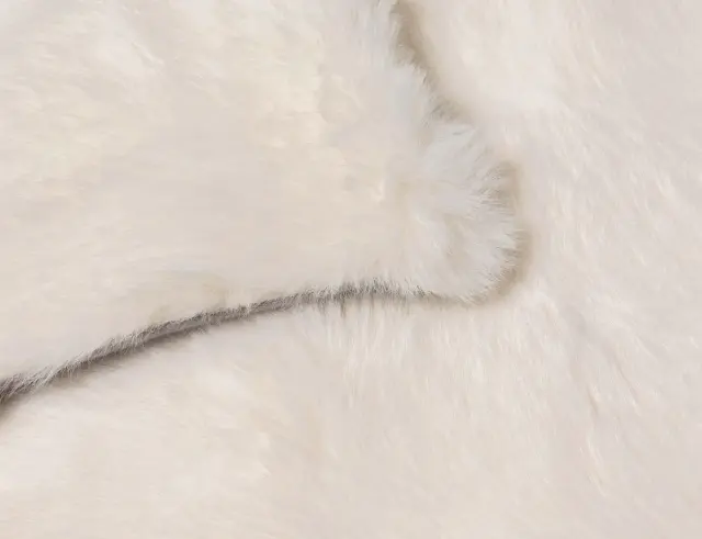 Κουβέρτα Mounty Douceur d'intérieur με εσωτερική επένδυση fleece και διαστάσεις 180x220cm - White 1612840 3