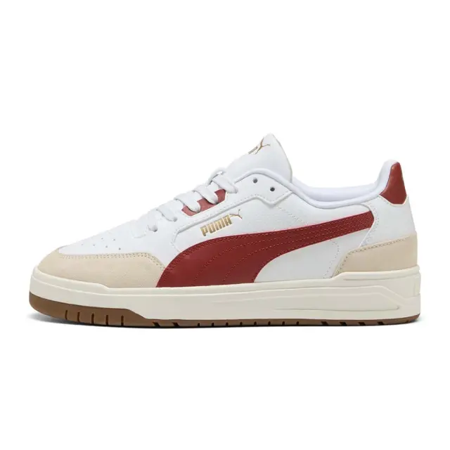 Puma Men's Shuffle Downtown OG Άσπρο - Μπορντό 403840-07 (Puma)