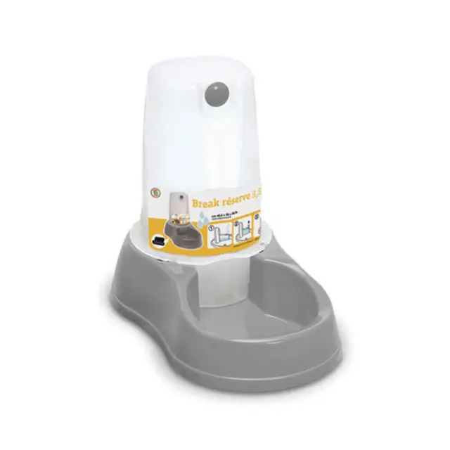 Stefanplast Ποτίστρα Break Σκύλου/Γάτας (stone grey) 3,5lt