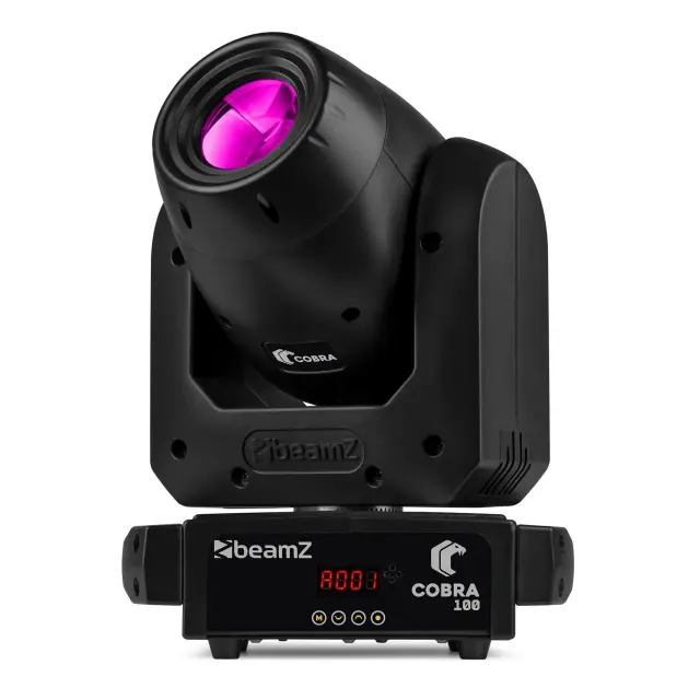 BEAMZ COBRA 100 LED SPOT ΚΙΝΟΥΜΕΝΗ ΚΕΦΑΛΗ ΜΕ ΠΡΙΣΜΑ 3