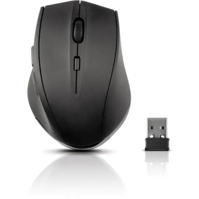 Speedlink Calado Silent Wireless Mouse with USB Nano Receiver - Black (SL-6343-RRBK)