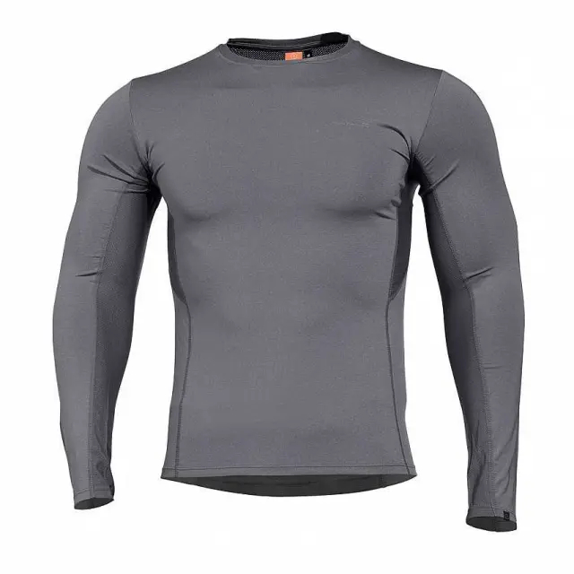 Pentagon Apollo Activity Shirt-Μπλούζα Μακρυμάνικη για Τακτική- Καθημερινή Χρήση - 08WG-Wolf Grey-Γκρί Ανοιχτό
