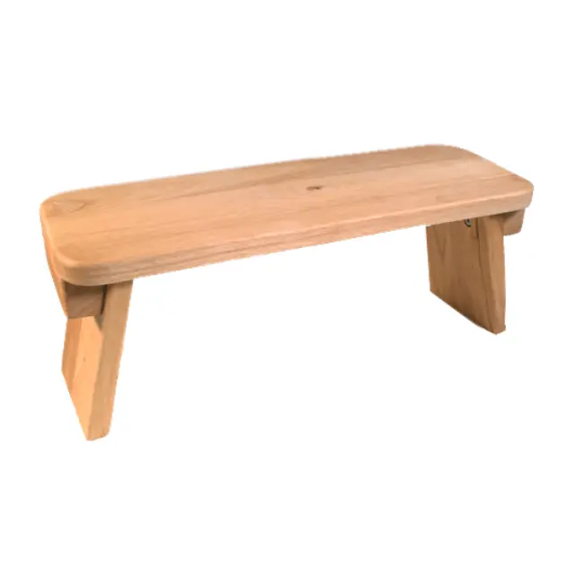 Πάγκος Διαλογισμού από Ξύλο Δρυ Meditation Bench 48Χ19cm