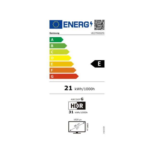 ΤΗΛΕΟΡΑΣΗ 27'' LED UE27F6002FKXXH SAMSUNG 3