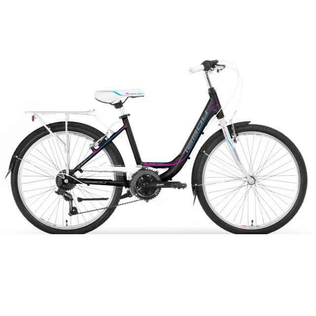 TABOU QUEEN 24'' ΠΑΙΔΙΚΟ ΠΟΔΗΛΑΤΟ 6sp BLACK/PINK 2022