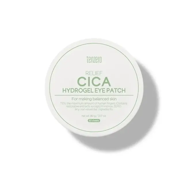 Tenzero Relief Cica Hydrogel Eye Patch 60 Sheets 90gr