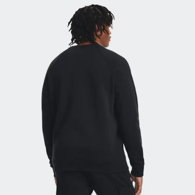 Under Armour Crewneck Hoodie Black 1379755-001 2