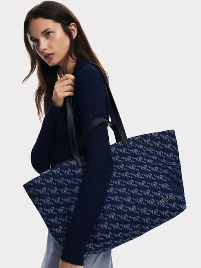 DESIGUAL ARCO CAHUIL 24WAXA21-5008 ΤΣΑΝΤΑ ΧΕΙΡΟΣ-ΩΜΟΥ ΜΠΛΕ 3