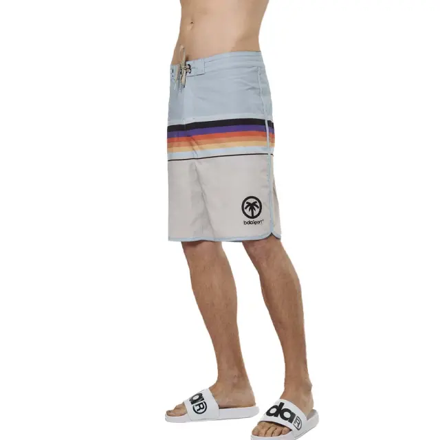 Body Action Men's Board Shorts Σιέλ 033532-17 (Body Action) 2
