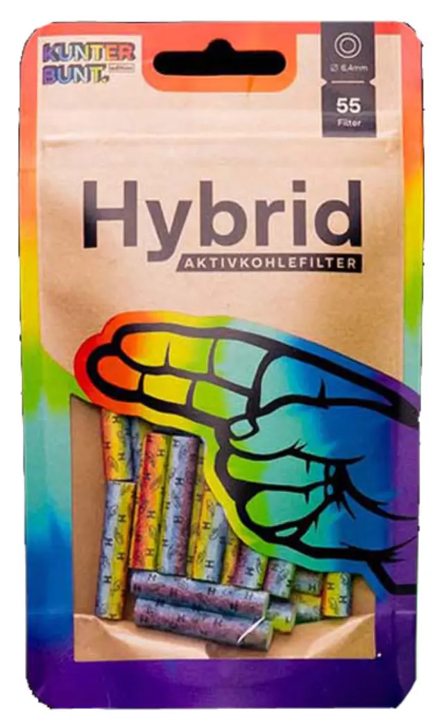 Φίλτρο Hybrid Slim 55 Ενεργού Ανθρακα 6.4mm - Πολύχρωμο