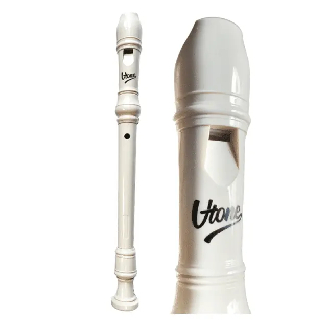 V-TONE FL P1 white soprano flute recorder cleaning rod cover learning set 3