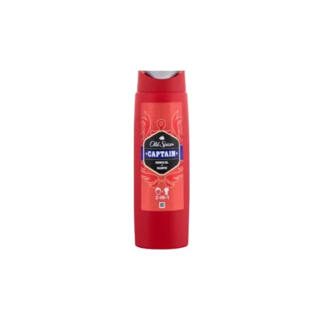 Old Spice Captain Ανδρικό Αφρόλουτρο & Σαμπουάν 250ml