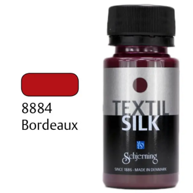 Χρώμα για Μετάξι Schjerning - 8884 Bordeaux - 50ml