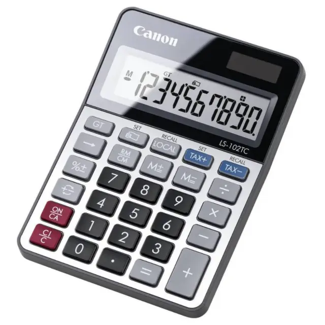 CANON LS-102TC DBL 10-DIGIT CALCULATOR (2471C001AA) (CANLS102TCDBL)
