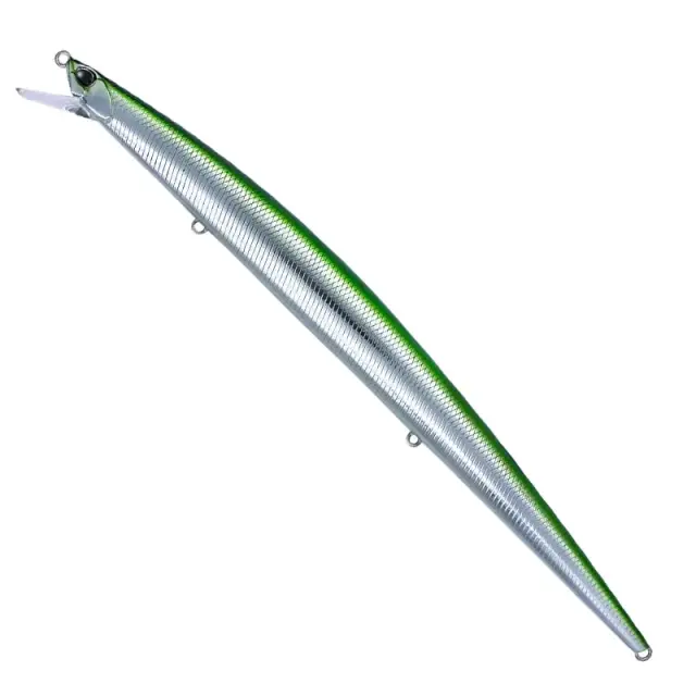 Τεχνητό DUO Tide Minnow Slim Flyer 20cm ASA0570 Green Back Silver