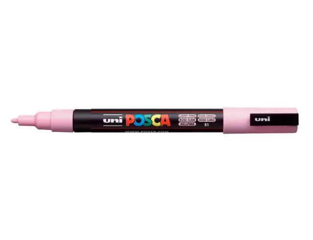 Μαρκαδόροι Σχεδίου Uni Posca PC-3M Pastel με πάχος μύτης 0.9-1.3mm - 8 τεμάχιαPC-3M 8P SET PASTEL COLOR 2