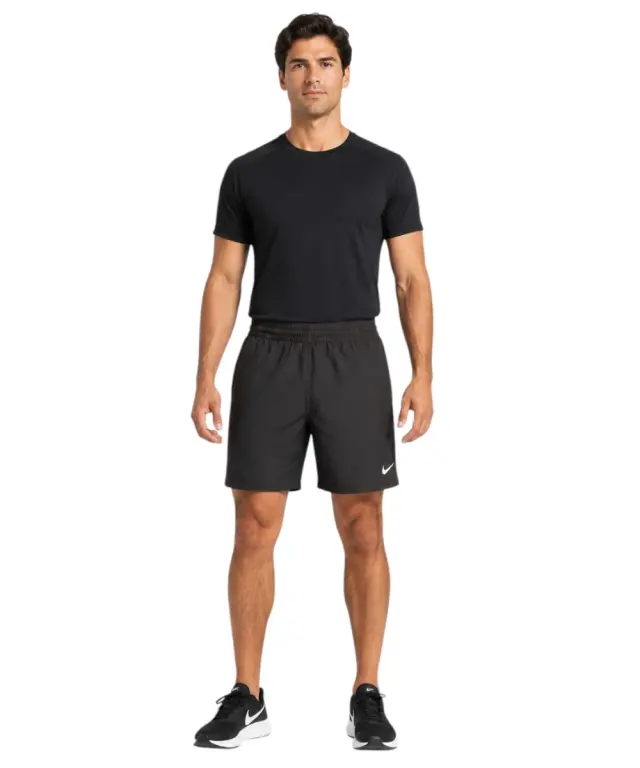 Nike - Ανδρικό μαγιό 3'' Volley Swim Shorts NESSF561-001 Μαύρο 2