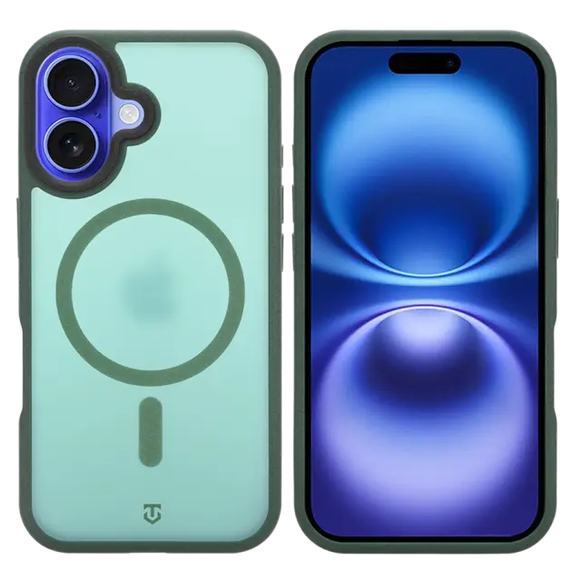 Tactical MagForce Hypersand Cover for Apple iPhone 16 Forest Green 2