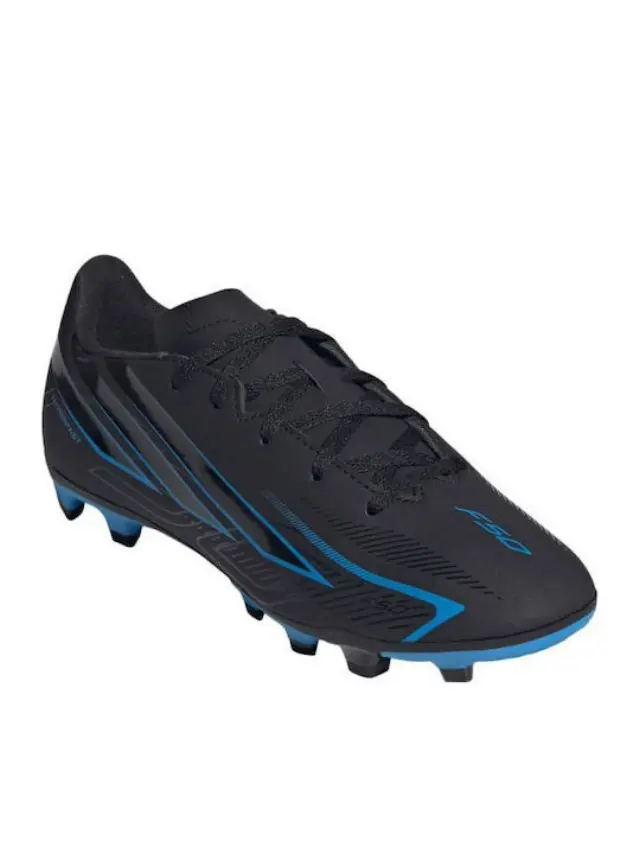 Adidas F50 Hyperfast Club FG/MG Cleats With Molded Studs Black KK1306 - 35 1/2 3