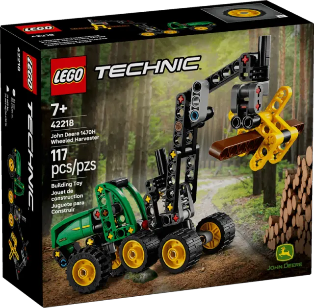 LEGO Technic John Deere 1470H Wheeled Harvester για 7+ Ετών 117τμχ 2