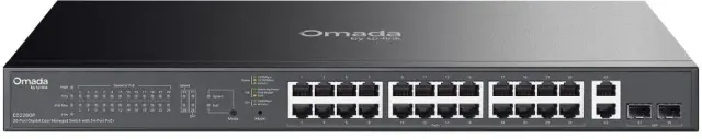 TP-LINK easy managed switch ES228GP, 28x Gigabit θύρες, PoE+, V1.0