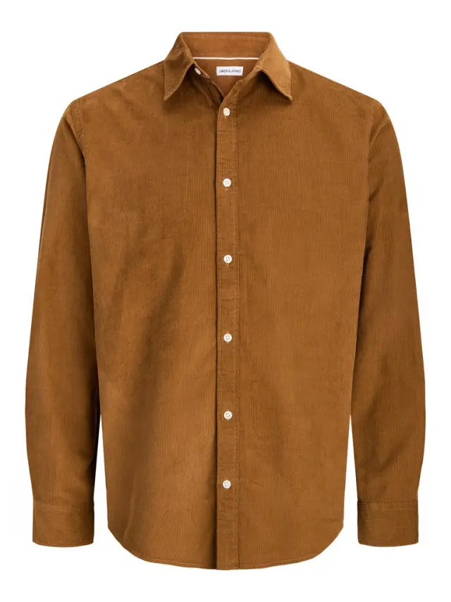 JJEFIELD CORD SHIRT LS SN - Monks Robe
