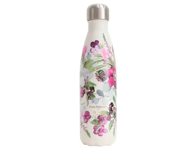 Μπουκάλι Θερμός Original Emma Bridgewater Chilly's με χωρητικότητα 500ml και διατήρηση θερμοκρασίας 12h ζεστό / 24h κρύο - Winter Flowers