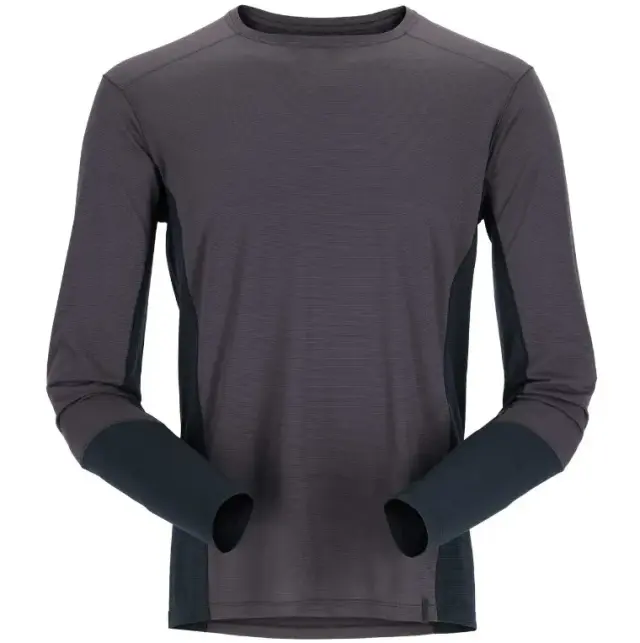 Rab Syncrino Base LS Tee Graphene Ανδρική Τεχνική Μπλούζα Με Μαλλί Merino - Large
