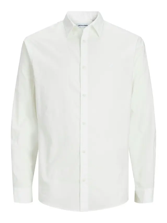 JJEPAULOS SHIRT LS whisper white