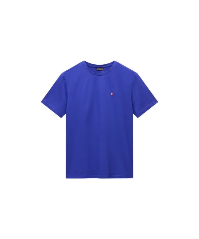 Napapijri - Ανδρικό T-shirt Salis Ss Sum Regular Fit NP0A4H8D-B3B Μπλε - M 3
