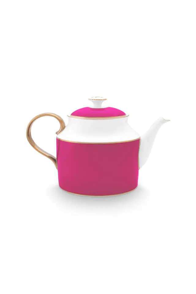 PIP STUDIO ΠΟΡΣΕΛΑΝΙΝΗ ΤΣΑΓΙΕΡΑ PIP CHIQUE ΡΟΖ & ΧΡΥΣΟ 1800ml - One size 2