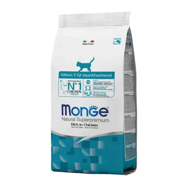 Monge Kitten Ξηρά Τροφή για Γατάκια Κοτόπουλο 1.5kg