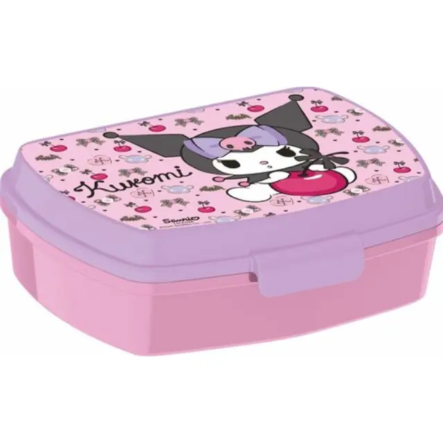 Φαγητοδοχείο πλαστικό Hello Kitty Kuromi Lunch Box