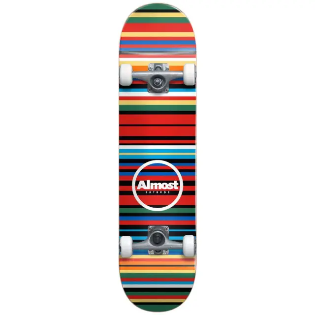 ALMOST Thin Stripes FP Complete Skateboard 7.75"