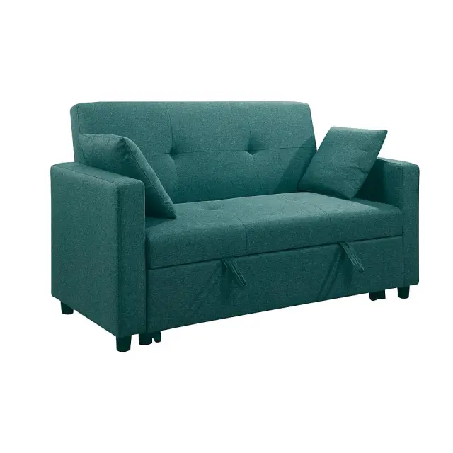 Καναπές Κρεβάτι IMOLA Petrol Ύφασμα 154x100x93cm