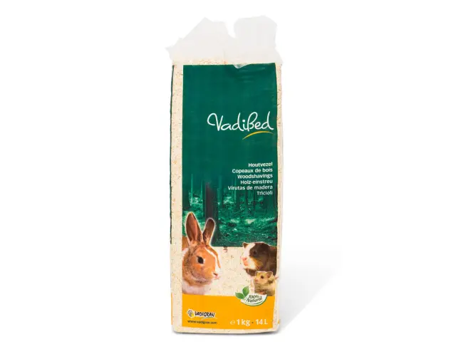 Vadigran Vadibed Woodshavings Υπόστρωμα Ξύλου για Μικρά Τρωκτικά & Κουνέλια 14lt/1kg 2