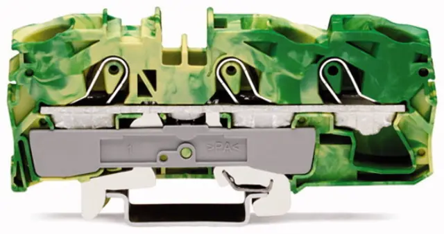 3-conductor ground terminal block 16 mm² suitable for Ex e II applicat
