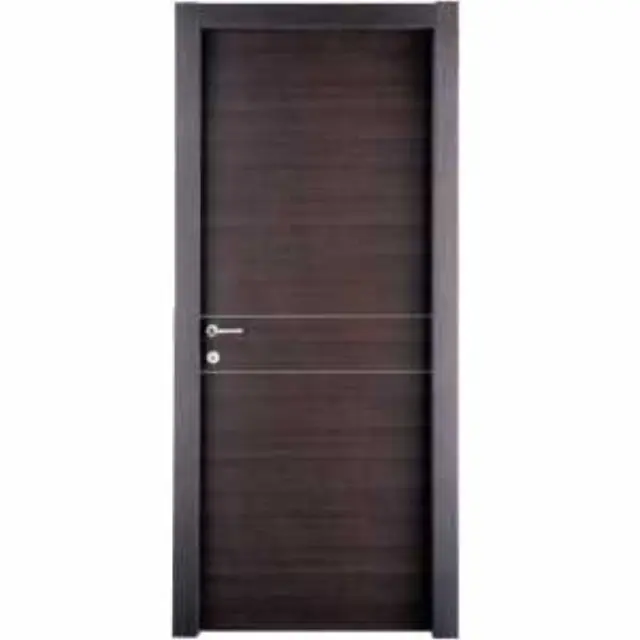 Εσωτερική Πόρτα Wenge με inox ΚΠ 101 2