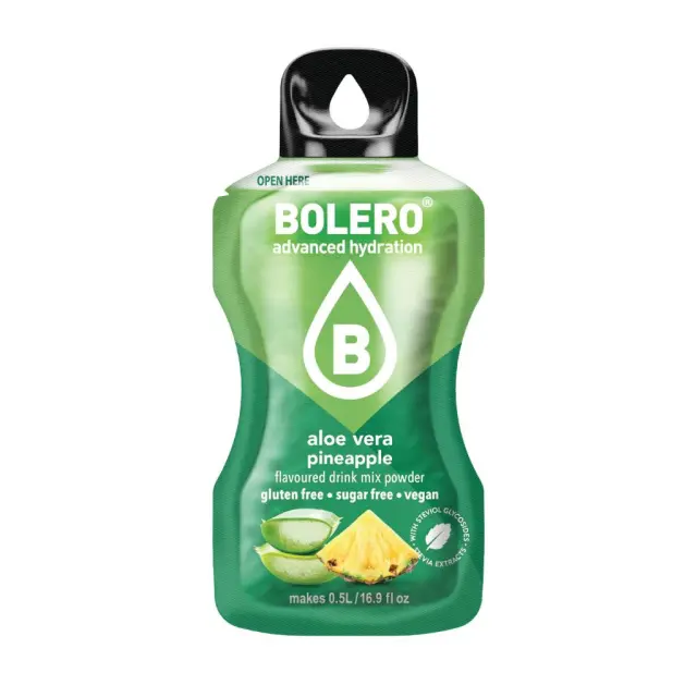 Bolero Classic Drink Mix Aloe vera Pineapple, 12 x 3 g
