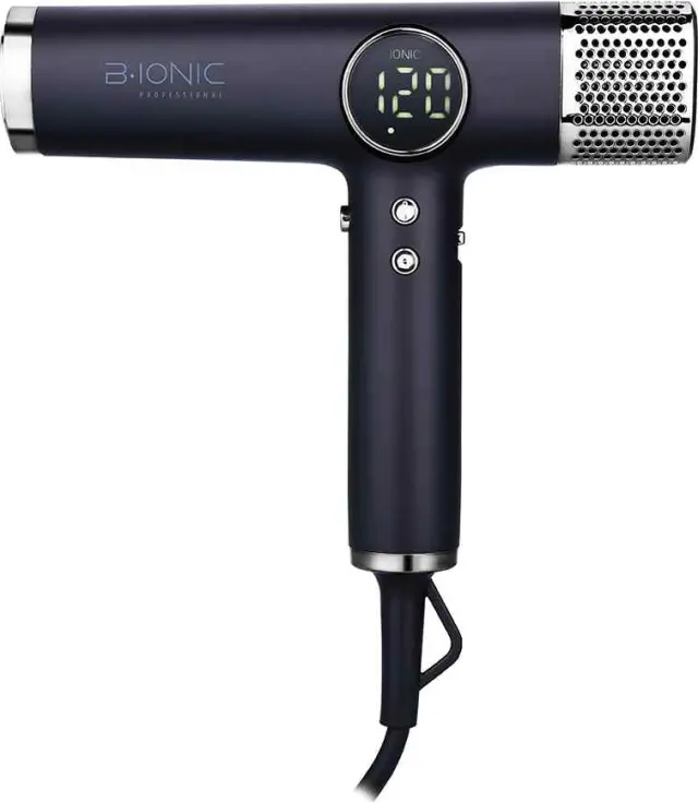 Eurostil Bionic Electric Dryer Πιστολάκι Μαλλιών 1500-1800W με Ιονική Τεχνολογία και Οθόνη LCD 194.5x211x48.5mm